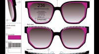 Sonnenbrille  Etnia Barcelona Dame 5 MAMBO4 53S BKFU - 5 MAMBO4 53S BKFU